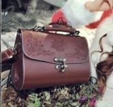 Bolsa Vintage em couro sintético